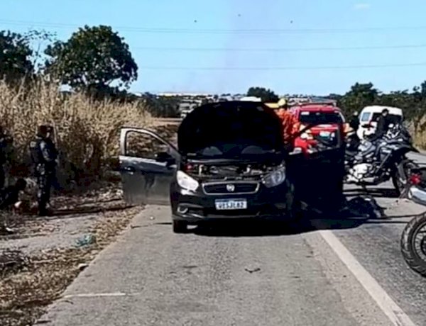 Acusado de roubo reage e morre em confronto com a PM na BR-070