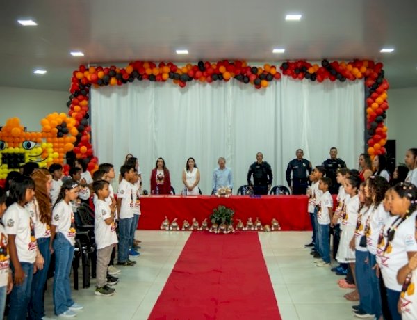 Campinápolis forma 109 alunos do PROERD em cerimônia marcada por emoção e compromisso