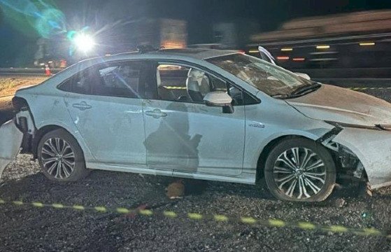 Trio rouba Corolla em sorveteria e morre em confronto com PM em MT