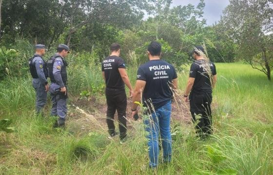 Cinco faccionados são presos por matar e ocultar corpo em Água Boa