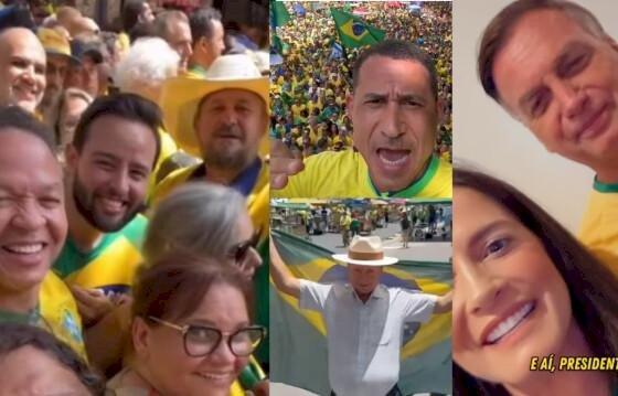 Lideranças políticas de MT exaltam ato convocado por Bolsonaro