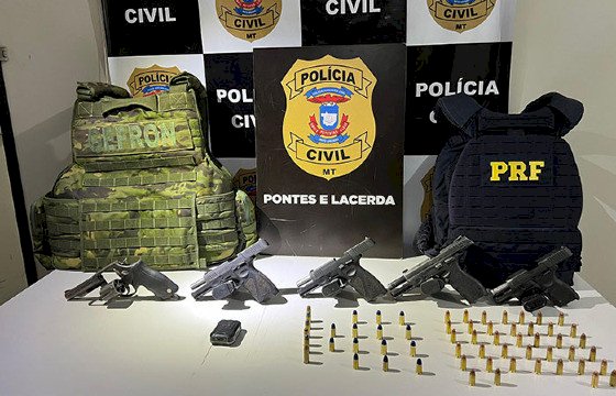 Preso suspeito de apoiar ação criminosa que resultou em latrocínio de segurança em mineradora