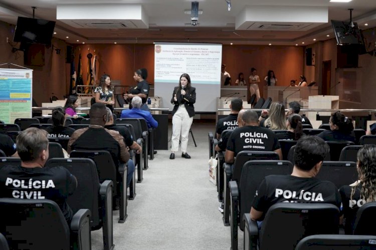Policiais das Regionais de Barra do Garças e Água Boa recebem ações do Projeto CGP Itinerante