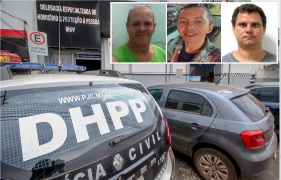 Corpos de motoristas de app são achados e trio preso por homicídios em MT