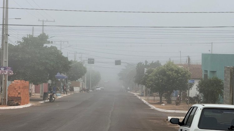 Frente fria derruba temperatura em Campinápolis