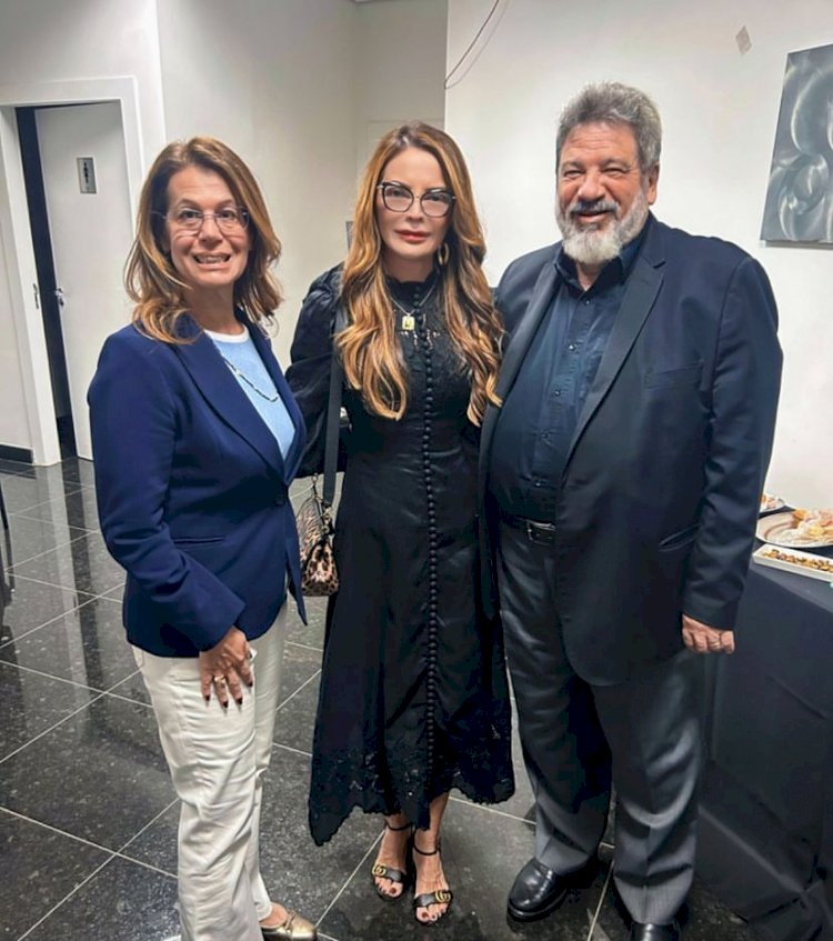 Virginia Mendes prestigia palestra de Mario Sergio Cortella e destaca a importância do aprendizado contínuo