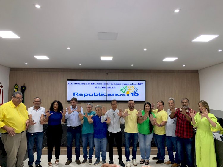 Republicanos confirma Jeovan Faria e Eurides Silvestre à prefeitura de Campinápolis