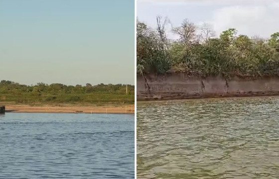 Rio Araguaia atinge o nível mais baixo para agosto dos últimos 50 anos