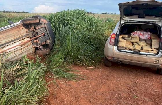 Polícia Militar apreende 274 tabletes de supermaconha em Campo Verde; prejuízo às facções é de R$ 4,5 milhões