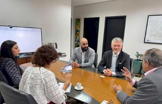 Sedec recebe embaixador da Ucrânia e prospecta visita de empresários ucranianos a Mato Grosso