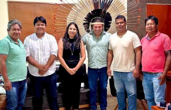 Prefeito de São Félix do Araguaia e líderes indígenas discutem práticas de agricultura sustentável