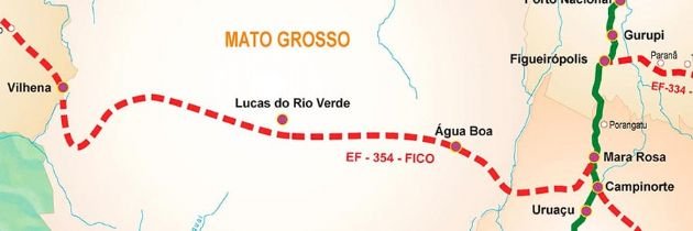 Licença do Ibama para construção da ferrovia FICO, entre Goiás e Água Boa, muda a logística do Araguaia, diz Dr. Eugênio