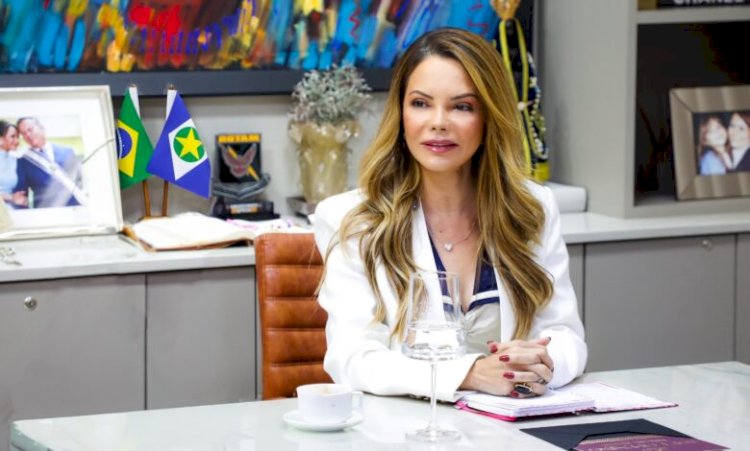 Primeira-dama de MT será agraciada com o Diploma Bertha Lutz pelo Senado Federal