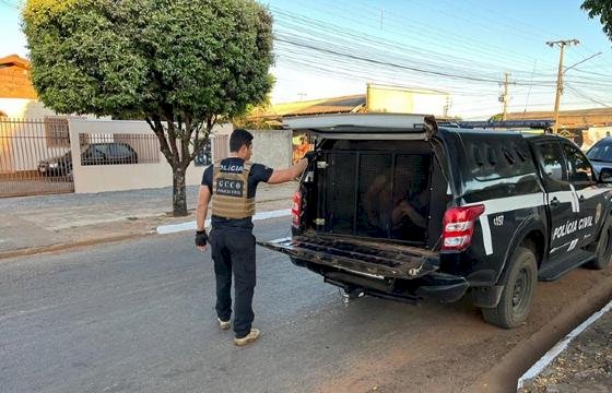 Polícia Civil cumpre mandados contra facção que buscava expandir atuação em MT