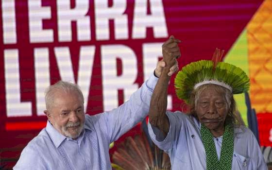 Lula encontra cacique Raoni em Mato Grosso nesta sexta-feira (4)