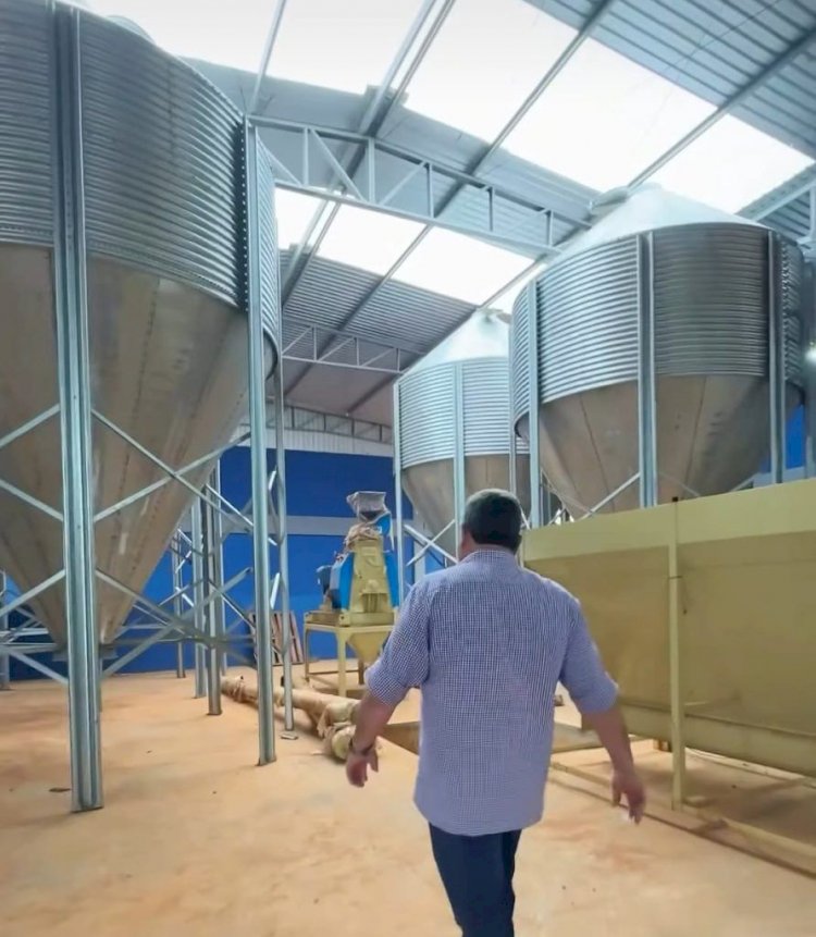 Fábrica de Ração do município de Novo São Joaquim será referência na região do Araguaia e irá atender toda classe produtora