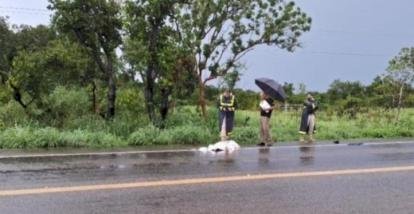 Homem é encontrado morto às margens da BR-070; possível atropelamento