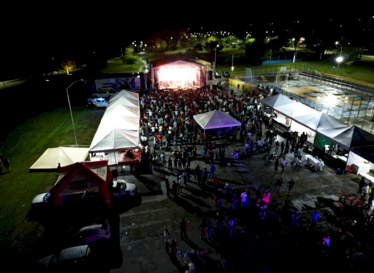 Mesmo com chuva, 2º Festival Raízes em Novo São Joaquim atrai mais de 3 mil pessoas