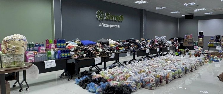 Gincana de colaboradores da Sicredi Araxingu mobiliza e arrecada mais de 2 toneladas de alimentos e beneficia famílias da comunidade