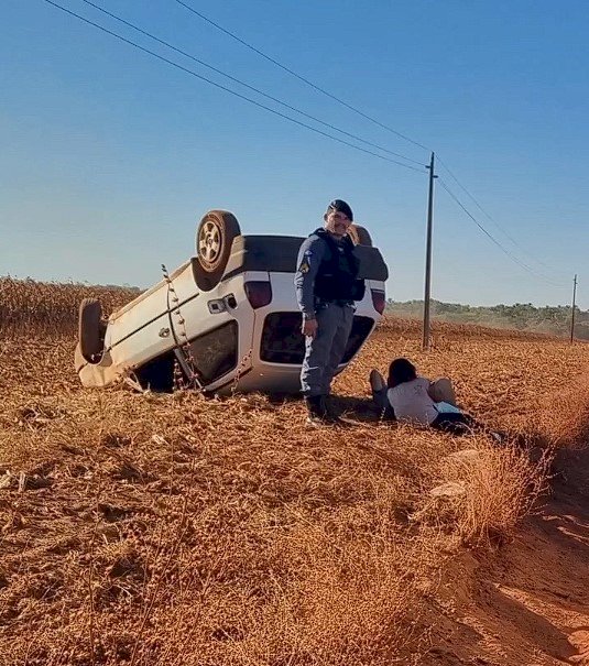 Criança de 7 anos morre após ser arremessada de carro durante capotamento na MT-109 em Canarana
