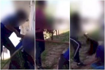 Alunas gravam vídeo espancando colega de escola em MT; veja