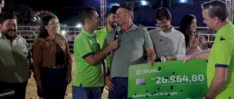Associado de São José do Xingu/MT é premiado com R$ 26.964,80 em sorteio do Seguro de Vida Sicredi