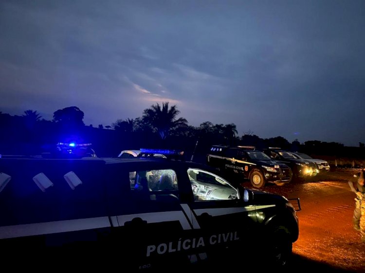 Polícia Civil desarticula facção criminosa envolvida com tráfico de drogas, homicídios e extorsão de comerciantes em Campinápolis