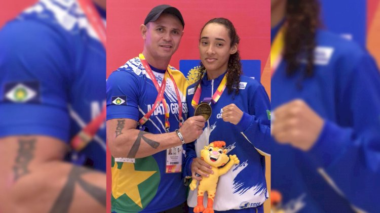 Ouro em Brasília! Jhennifer Pires de Água Boa é bicampeã nos Jogos da Juventude