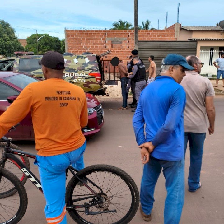Mãe morre atropelada enquanto levava filhos à escola em Canarana