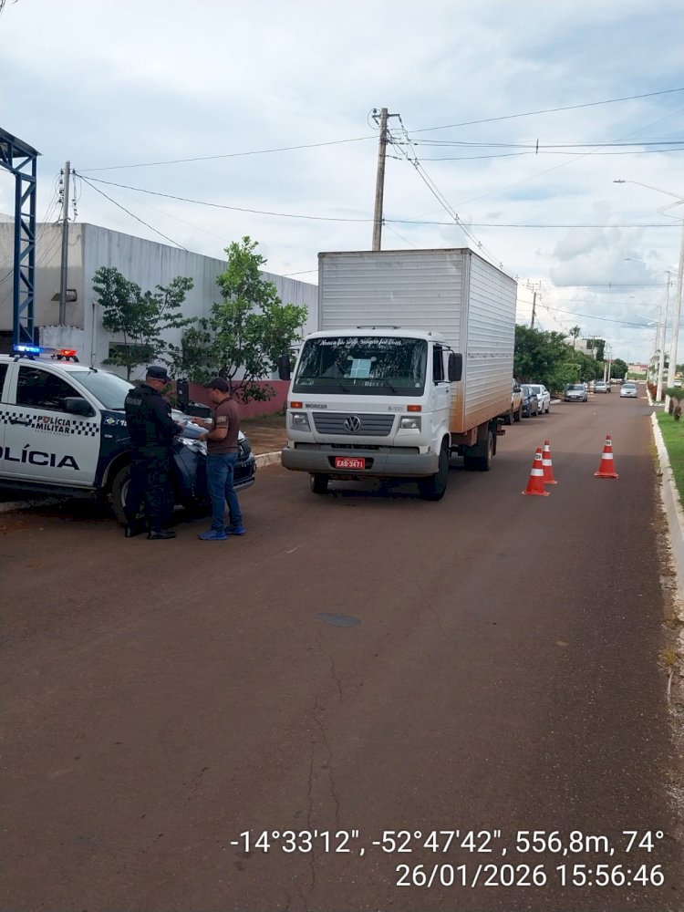 A Polícia Militar de Campinápolis intensifica ações de fiscalização de trânsito e prevenção de acidentes.