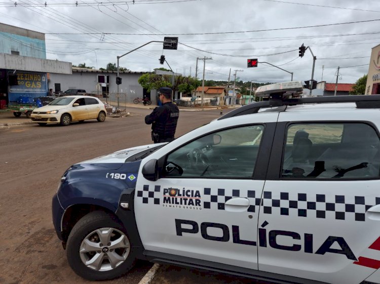Operação Centro Seguro reforça policiamento e presença da PM no centro de Campinápolis
