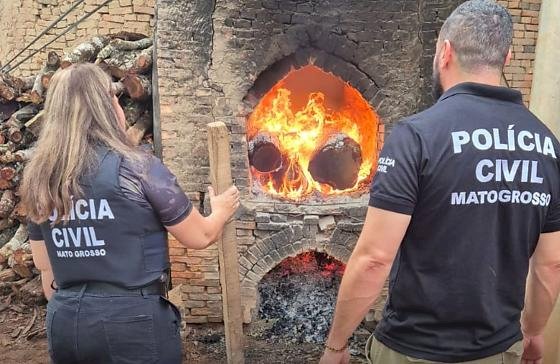 Polícia Civil incinera 50 quilos de drogas em Barra do Garças