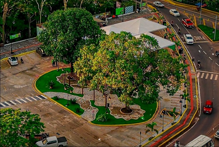 Praça Encontro das Águas e nova rotatória serão inauguradas esta sexta-feira em Pontal do Araguaia