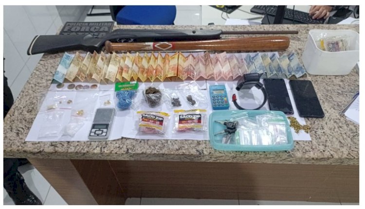 PM captura foragido e descobre ponto de tráfico em Campinápolis