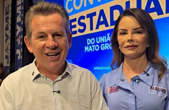 Mauro e Virgínia participam do adesivaço de Max Russi em Barra do Garças