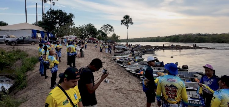 Festival de Pesca começa último dia com café da manhã para cerca de 2 mil pessoas e disputa entre 30 equipes