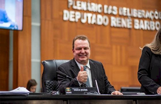 Max diz que tentará reeleição no comando da AL: “Serei candidato”
